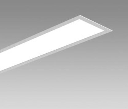 Recessed Linear LED Profile for office lighting