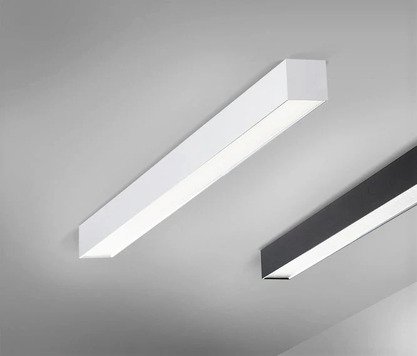 Surface Linear LED Profile for office lighting