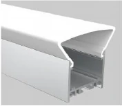 AM1519 low-profile aluminium housing shown in an oblique cutaway view