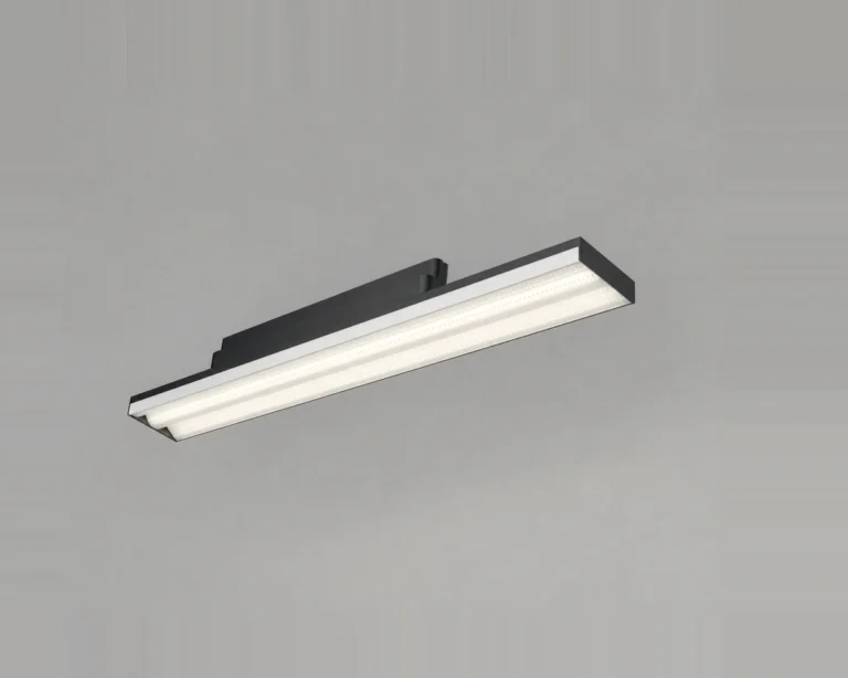HSBC wide linear lighting profile with a multi-row light diffuser