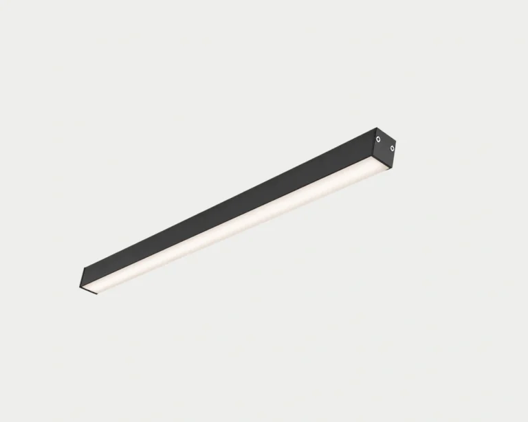 MONI slim black linear lighting profile