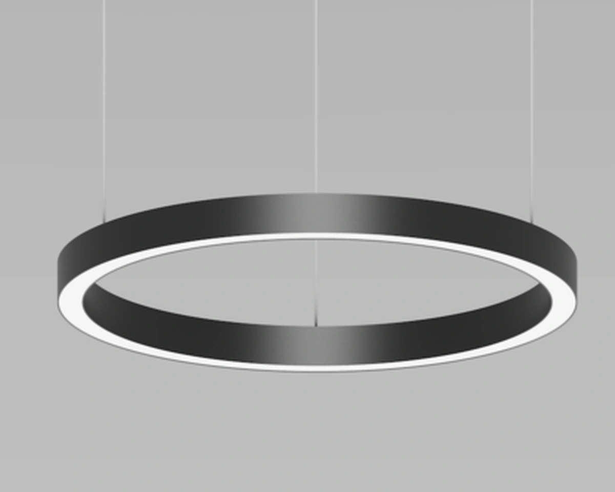 RNG1 curved lighting product with illuminated diffuser