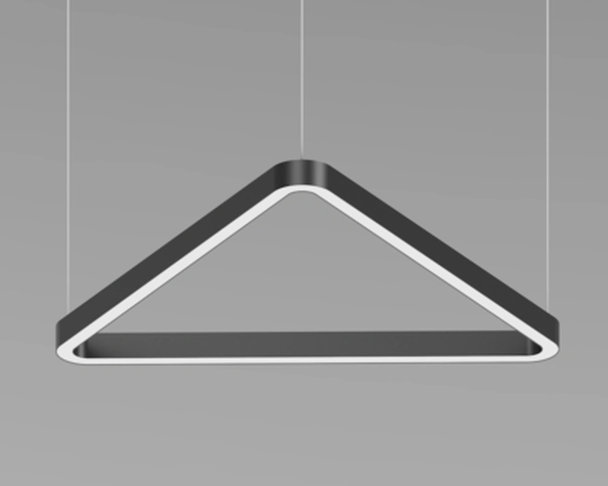 TRAG3 curved lighting product with illuminated diffuser